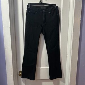 Tahari Maeve Fit Solution Miniboot Black Jeans in 8/29